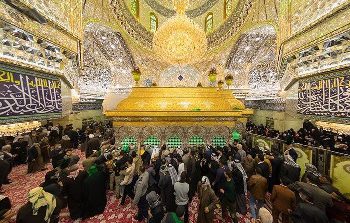 نماز مسافر در حرم امام حسین (ع) 