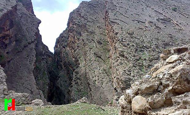 تنگه بهرام چوبین بسیار دیدنی