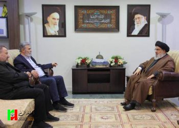 دیدار مهم سید حسن نصرالله