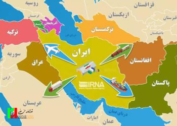 تجارت ۵۵ میلیارد دلاری ایران با کشور های همسایه