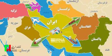 تجارت ۵۵ میلیارد دلاری ایران با کشور های همسایه