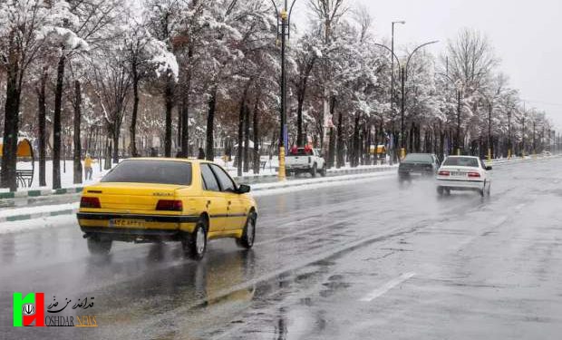 ادامه بارش باران و برف در کشور