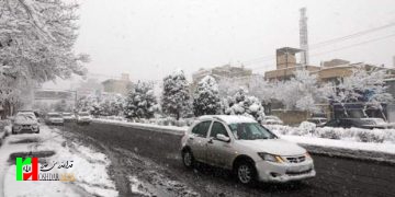 بارش برف و باران در ۱۵ استان