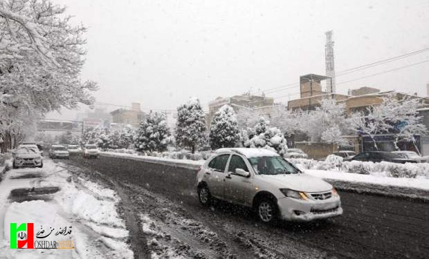 بارش برف و باران در ۱۵ استان