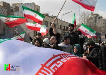 میدان انقلاب پیش از آغاز راهپیمایی ۲۲ بهمن