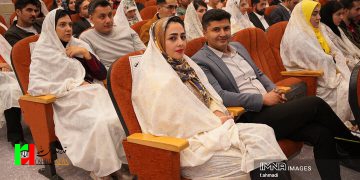 جشن ازدواج آسان ۱۱۴ زوج جوان در بجنورد خراسان شمالی