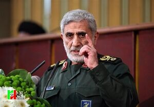 سردار قاآنی: غزه، اسرائیل و آمریکا را به ذلت کشانده است