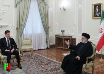 دیدار رئیس اقلیم کردستان با آیت‌الله رئیسی
