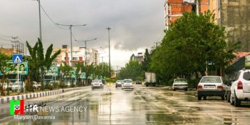 فعالیت سامانه بارشی کاهش دما در خراسان شمالی