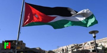 سقوط یک شیء پرنده در جنوب اردن